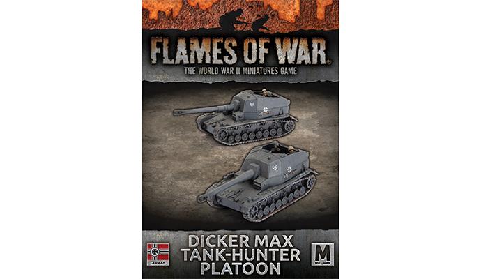 Flames of War: German: Dicker Max Tank-hunter Platoon 