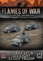 Flames of War: German: Sd Kfz 221 & 222 Light Scout Troop 