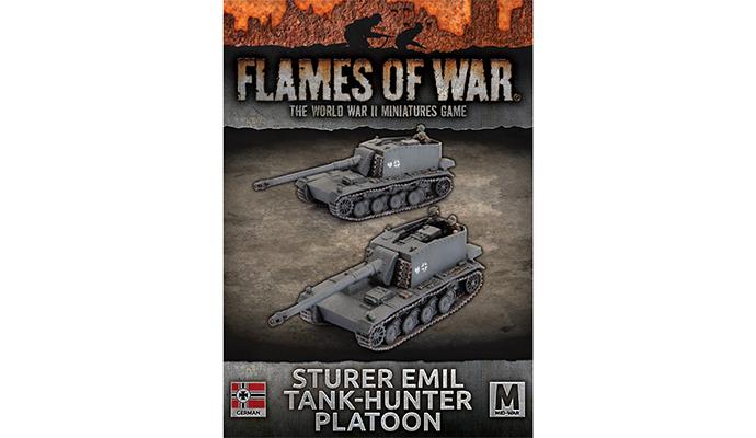 Flames of War: German: Sturer Emil Tank-hunter Platoon 