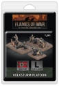 Flames of War: German: Volksturm Platoon (x38 Figs) 