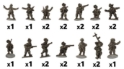 Flames of War: Italian: Rifle Platoon (Bersaglieri) 