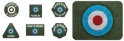 Flames of War: Late War - British Tokens & Objectives 