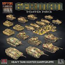 Flames of War: Late War: German "Heavy Tank-Hunter Kampfgruppe" Starter Force  