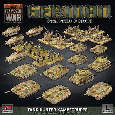 Flames of War: Late War - German "Tank-Hunter Kampfgruppe" Starter Force 