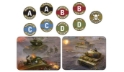 Flames of War: Late War Mission Token Set 