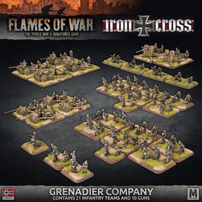 Flames of War: Mid War: Iron Cross Grenadier Company 