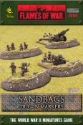 Flames of War: Sandbags Dug-In Markers 
