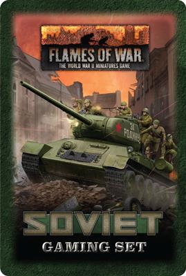 Flames of War: Soviet Gaming Set (x20 Tokens, x2 Objectives, x16 Dice) 