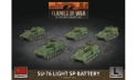Flames of War: Soviet: SU-76 Light SP Battery 