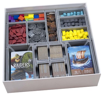 Folded Space: Board Game Organizer- Raiders of the North Sea 