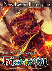 Force of Will: New Legend Precipice- Fire Starter Deck: Blood Of The Dragons 