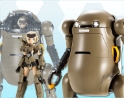 Frame Arms Girl: Hand Scale Gourai with 20 MechatroWeGo Brown 