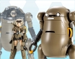 Frame Arms Girl: Hand Scale Gourai with 20 MechatroWeGo Brown - KOTO-FG074 [4934054016518]