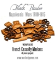 Black Powder Napoleonic Wars: French Casualty Markers 