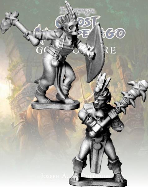 Frostgrave: Ghost Archipelago Tribal Freebooter and Mercenary 