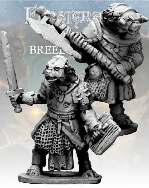 Frostgrave: Gnoll Knight & Templar 