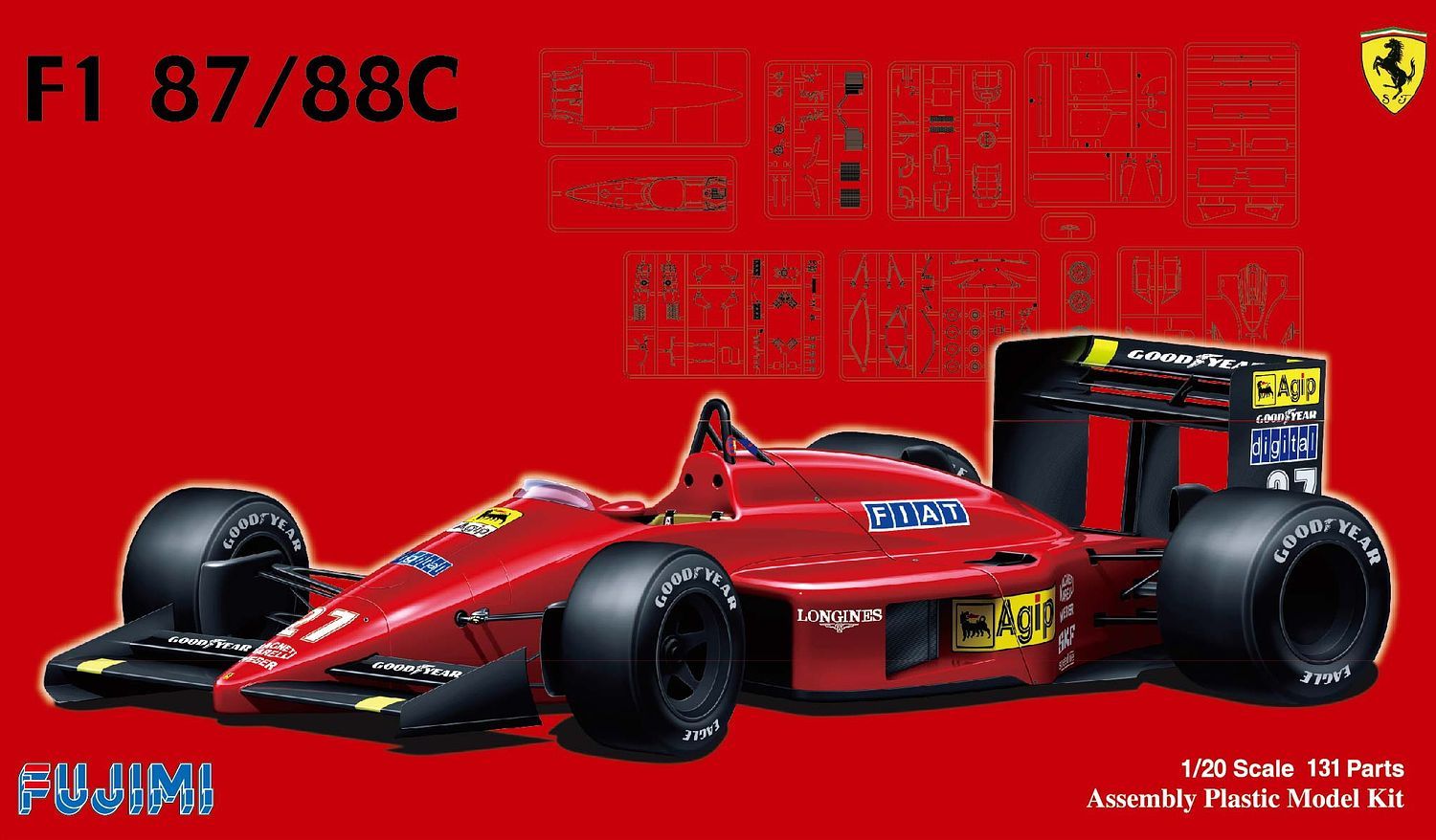 Fujimi 1/20: F1 Ferrari 87/88C 