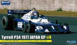Fujimi 1/20: GP17 Tyrrell P34 1977 Japan GP (Long Wheel Version) 