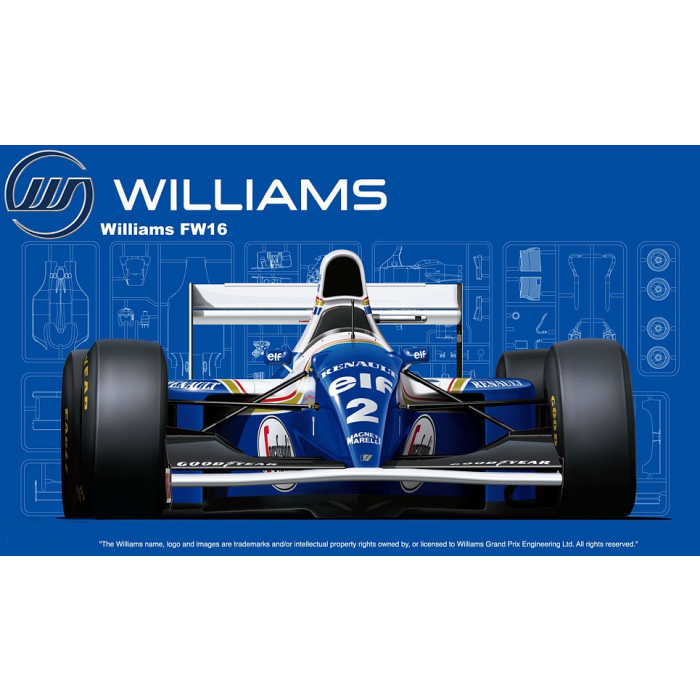Fujimi 1/20: Williams FW16 Renault 1994 