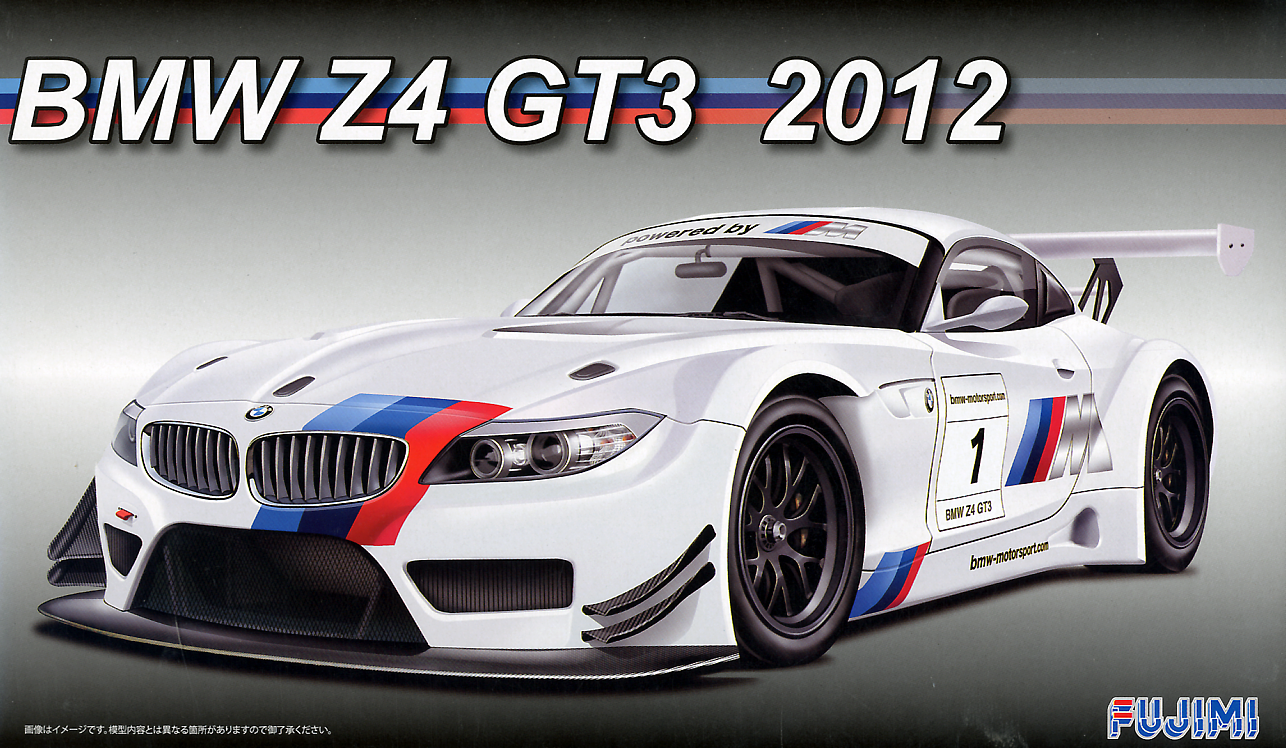 Fujimi 1/24: Z4 BMW GT3 2012 with Etching Parts 