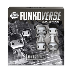 Funkoverse Strategy Game: Universal Monsters 100 (4Pk) 