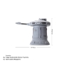 Galactic Warzones Rebel Outpost: DEFENSE TURRETS - GF9-BB741 [9420020265912]