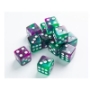 Galaxy Series: Aurora: D6 Dice Set 16 mm (12 pcs)  - GGS50021ML [4251715405215]