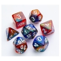 Galaxy Series: Mars: RPG Dice Set (7pcs) 
