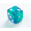 Galaxy Series: Neptune: D6 Dice Set 16 mm (12 pcs) 