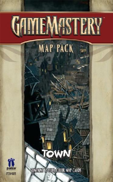 GameMastery Map Pack: Town 