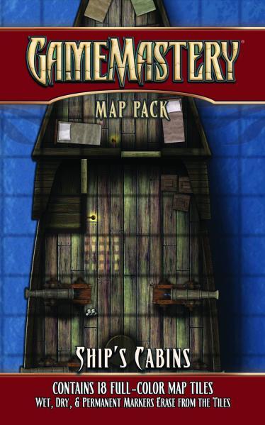 GameMastery Map Pack: Ship’s Cabins 