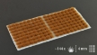 Gamers Grass: Brown Tuft: Small (4mm) - GG4-BS [738956787880]