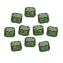 Gaslands: Glue Dropper Ammo Tokens, Translucent Grey 