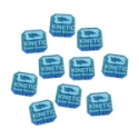 Gaslands: Kinetic Super Booster Ammo Tokens, Fluorescent Blue 