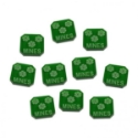 Gaslands: Mines Ammo Tokens, Translucent Green 