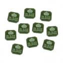 Gaslands: Oil Slick Dropper Ammo Tokens, Translucent Grey 