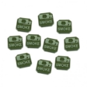 Gaslands: Smoke Ammo Tokens, Translucent Grey 
