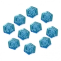 Gaslands: Vote Tokens, Fluorescent Blue 