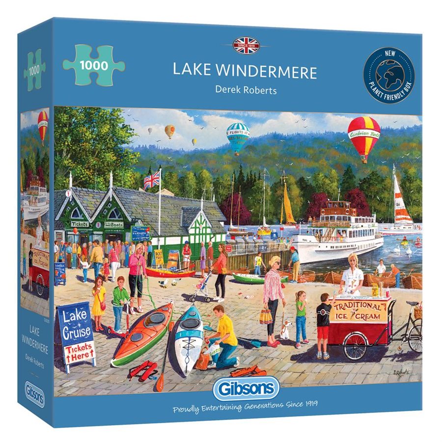 Gibsons Puzzles (1000): Lake Windermere 