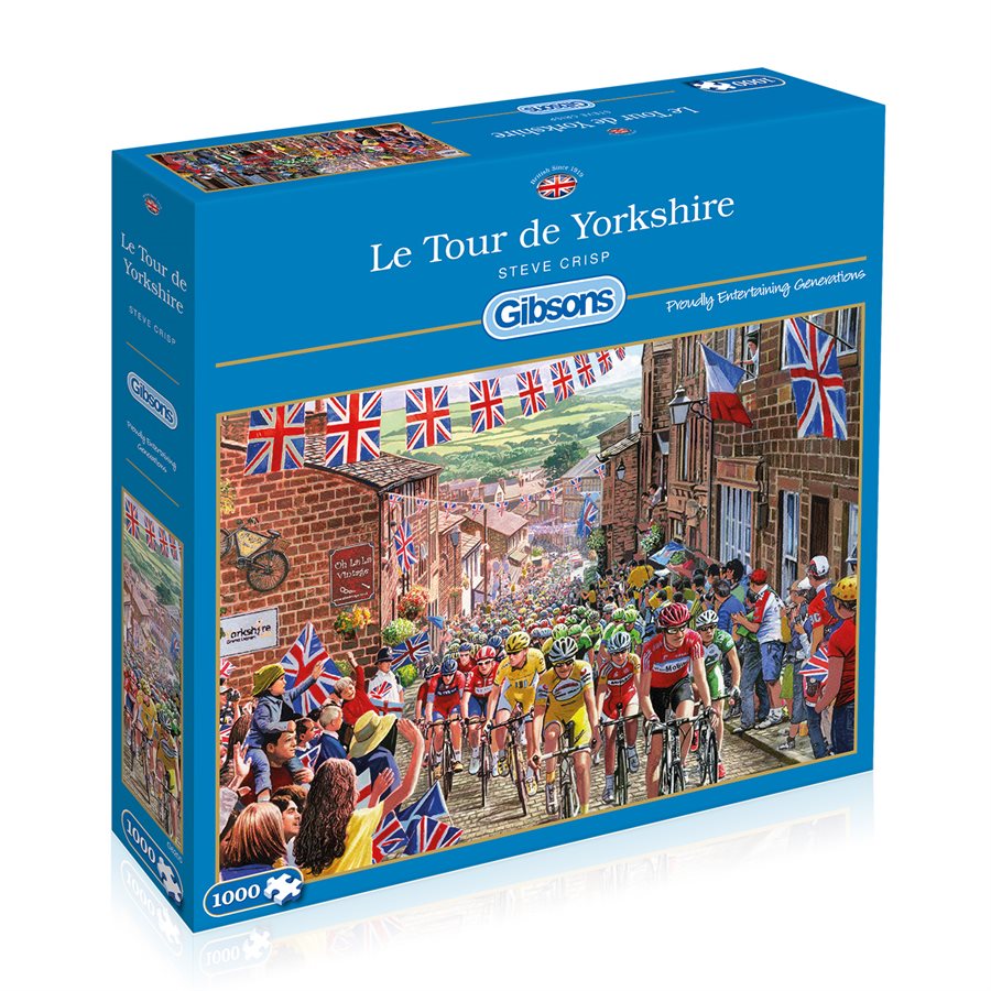 Gibsons Puzzles (1000): Le Tour de Yorkshire [DAMAGED]  