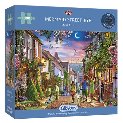 Gibsons Puzzles (1000): Mermaid Street, Rye [DAMAGED] 