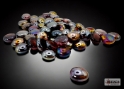 Glass Stones: Iridized Amethyst 