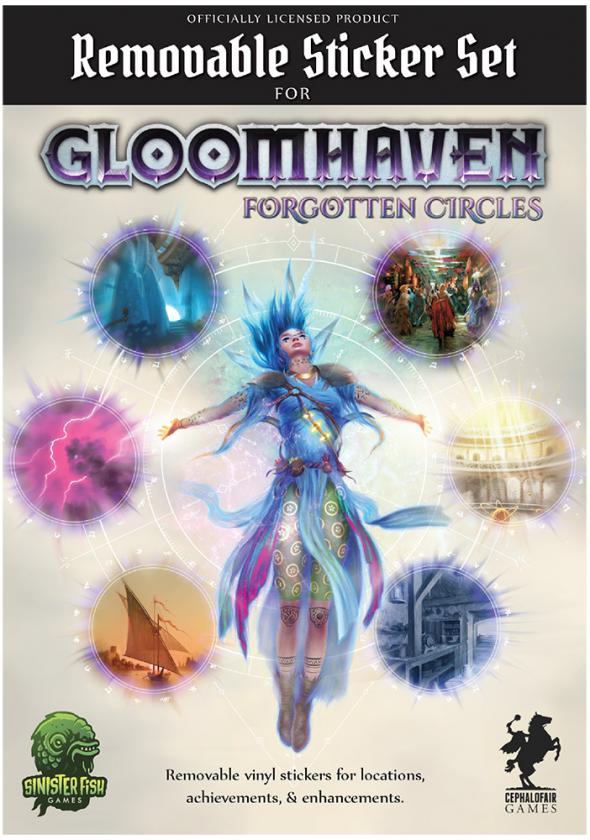 Gloomhaven Forgotten Circles: Removable Sticker Set 