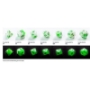 Glow Series: Toxic Stones: RPG Dice Set (7 pcs)  - GGS50029ML [4251715405376]