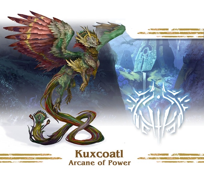 Great Wyrms of Drakha: Plastic Dragon Kuxcoatl  