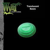 Malifaux: Green Translucent Bases: 40mm 
