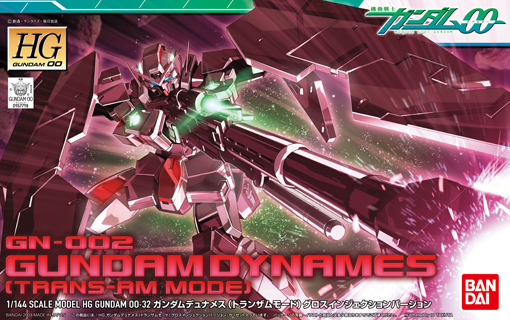 Gundam 00 High Grade (1/144) #32: Gundam Dynames (Trans AM) 