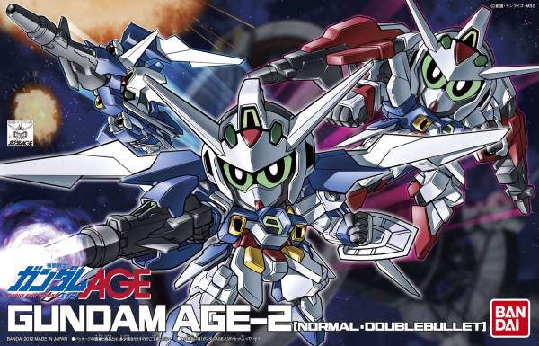 Gundam AGE SD BB371: Gundam Age-2 (Normal/Double Bullet) 