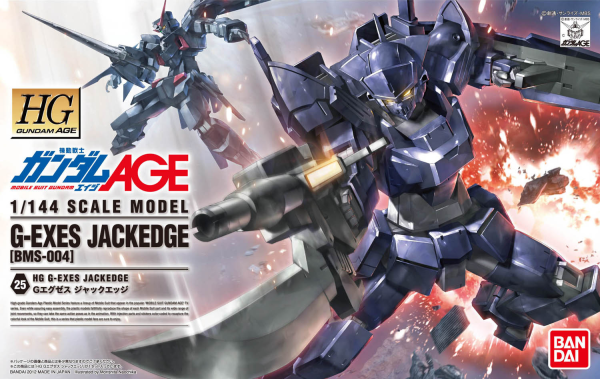 Gundam Age High Grade (HG): #25 G-Exes Jackedge 