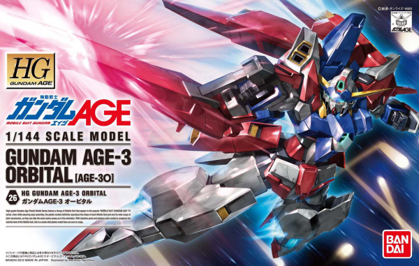 Gundam Age High Grade (HG): #26 Age 3 Orbital 